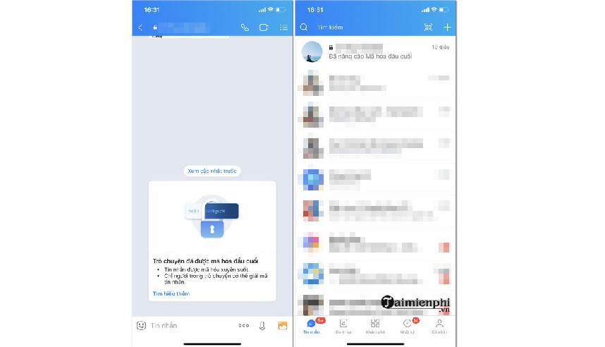 Đừng quên ghi nhớ mã PIN của mình vì một khi quên, ngay cả Messenger cũng không thể giúp bạn mở lại chiếc “hộp sắt” này.(Ảnh: Taimienphi.vn)