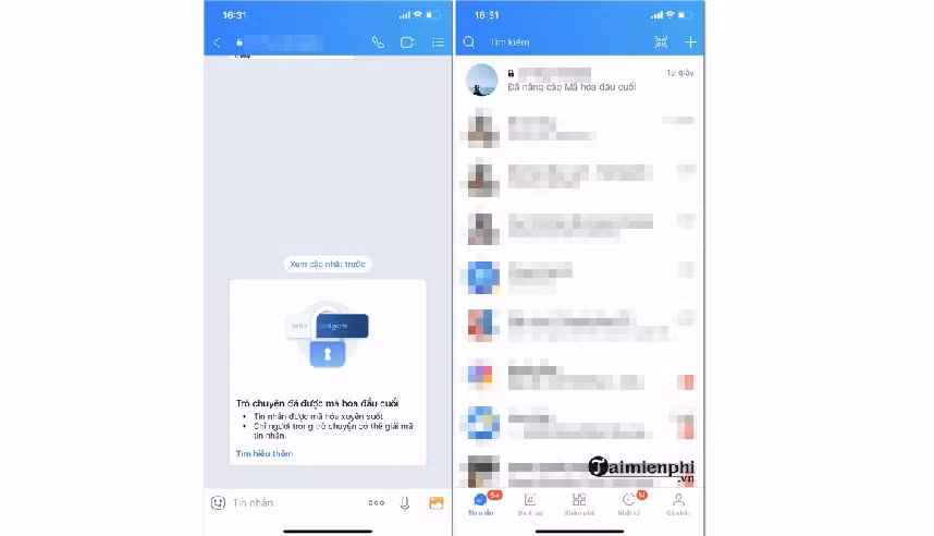 Đừng quên ghi nhớ mã PIN của mình vì một khi quên, ngay cả Messenger cũng không thể giúp bạn mở lại chiếc “hộp sắt” này.(Ảnh: Taimienphi.vn)