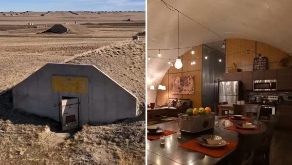 Khi phần lớn thế giới còn chưa nghĩ tới ngày diệt vong, giới siêu giàu đã đào sâu lòng đất để đảm bảo vị trí sống còn.(Ảnh: The Sun)