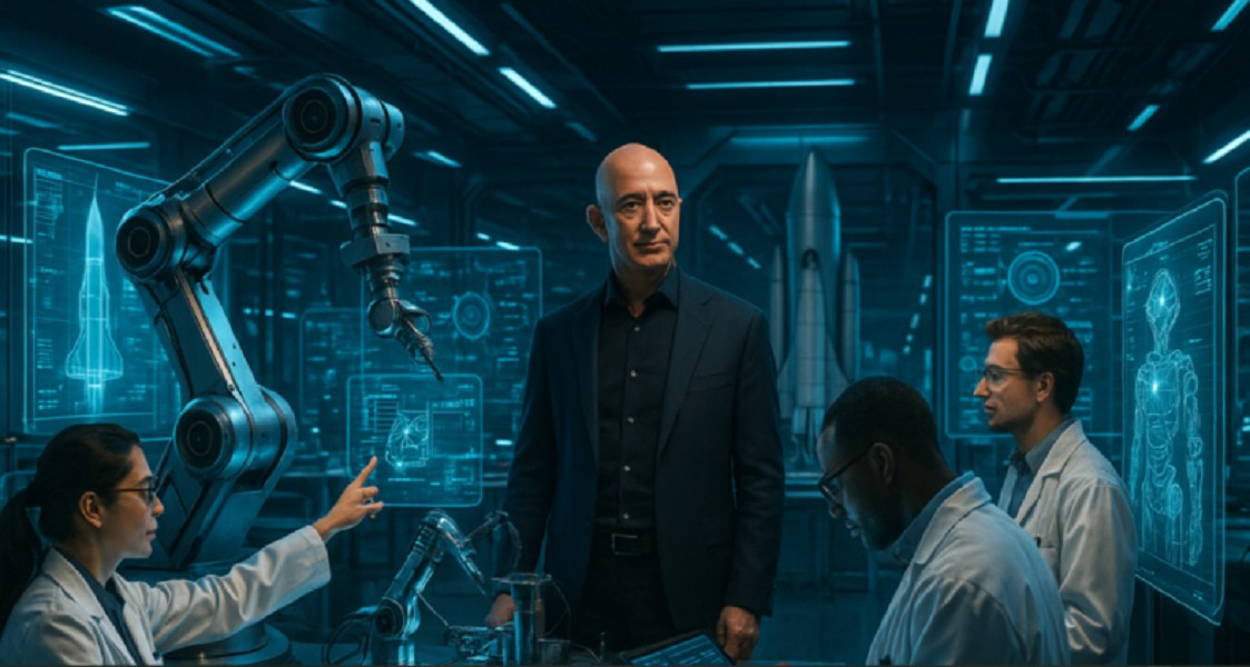 Ông đảm nhận vai trò đồng CEO của Project Prometheus, startup AI mới thành lập.