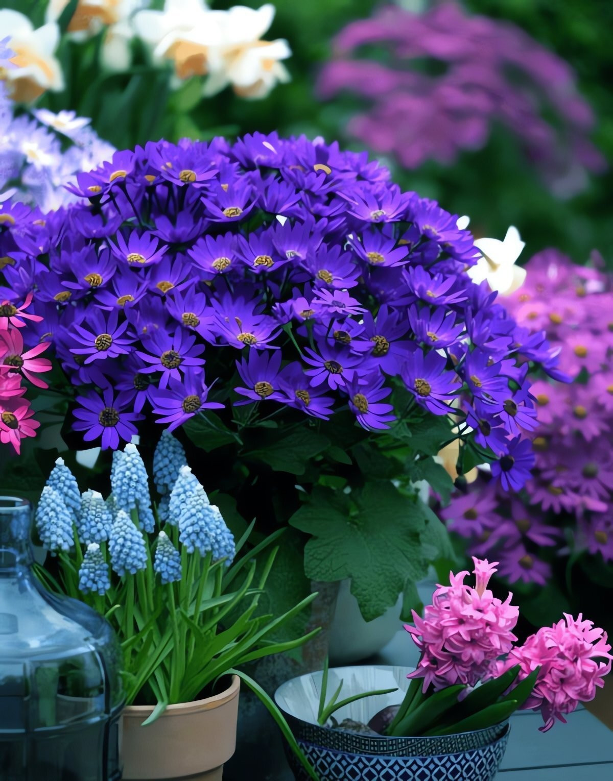 Loài hoa này không chỉ đẹp mà còn dễ chăm sóc. Sau mỗi đợt hoa, chỉ cần cắt tỉa, cây sẽ nhanh chóng mọc chồi mới và tiếp tục nở rộ suốt mùa.