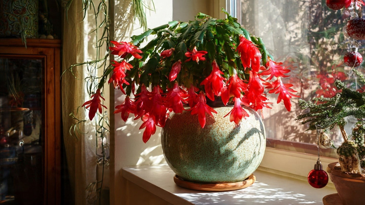 Lan càng cua, thường được gọi là xương rồng Giáng sinh