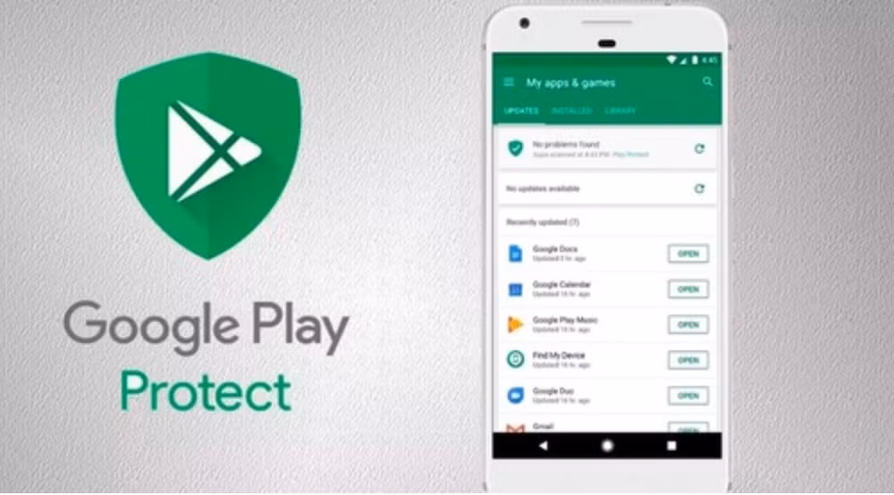 Google Play Protect chỉ quét mã độc, không thể thay thế bản vá hệ thống quan trọng.
