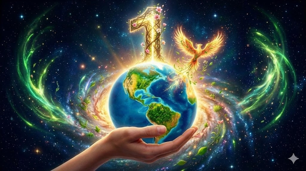 Theo thần số học, năm Thế giới số 1 không phải là giai đoạn để vội vàng tìm kiếm kết quả tức thì, mà là năm của sự xác định hướng đi, Ảnh minh họa bởi AI.