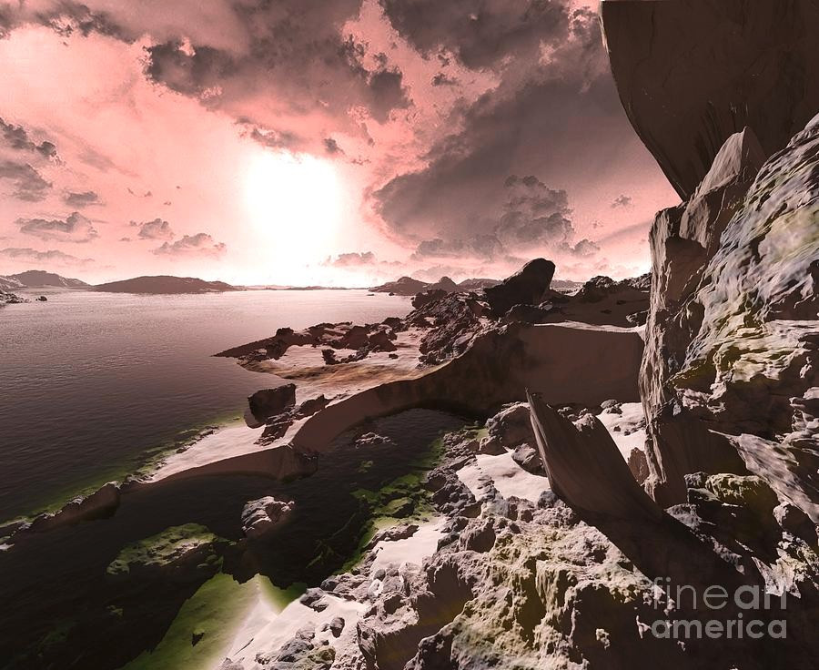 Nhờ kính viễn vọng James Webb, các nhà khoa học đã xác nhận hành tinh này có bầu khí quyển cực kỳ độc hại. (Ảnh:Science Photo Gallery)