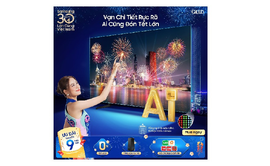 Đây cũng là thời điểm “vàng” trước khi giá TV có nguy cơ tăng mạnh do chi phí linh kiện, đặc biệt là bộ nhớ DRAM, dự báo leo thang từ đầu năm 2026.