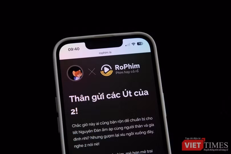 Trong thông báo, R*phim thừa nhận sự tồn tại của website đã gây ảnh hưởng tiêu cực đến các nền tảng bản quyền chính thống. (Ảnh: Du Lam/Vietnamnet)