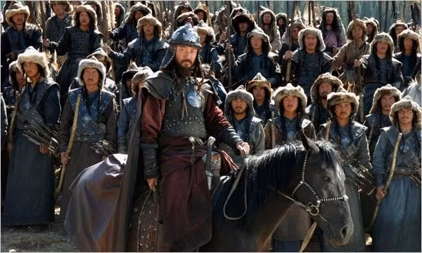 Cảnh trong phim "Đế chế Mông Cổ: Sự trỗi dậy của Thành Cát Tư Hãn"