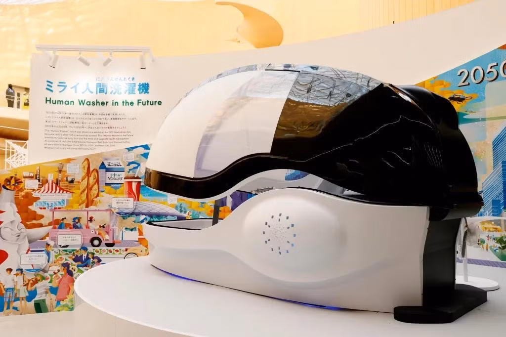 Science Inc. Nhật Bản vừa chính thức thương mại hóa sản phẩm “máy giặt người Mirai” tại Osaka Expo 2025.