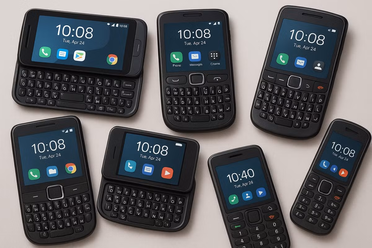 Công nghệ cảm ứng điện dung đa điểm có thể chậm ra đời từ 5 đến 7 năm, khiến Android vẫn giữ giao diện bàn phím vật lý.