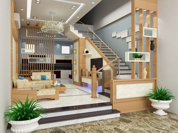 Khéo chỉnh cầu thang trong nhà hút tài lộc, vạn sự như mơ - Hình 2 Kheo chinh cau thang trong nha hut tai loc, van su nhu mo-Hinh-2