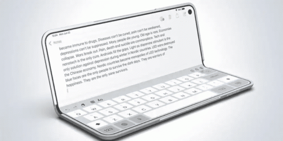Một chiếc iPhone/iPad màn hình gập trông sẽ như thế nào? Mot chiec iPhone/iPad man hinh gap trong se nhu the nao?