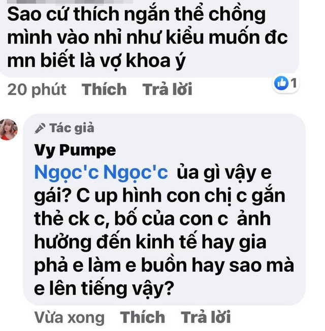 Thích “tag” tên chồng trên MXH, vợ Mạc Văn Khoa bị mỉa mai Thich “tag” ten chong tren MXH, vo Mac Van Khoa bi mia mai