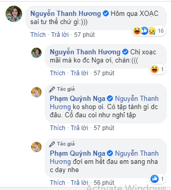 Quỳnh Nga ngủ dậy kêu đau cổ vai gáy, Thanh Hương bình luận "khó tưởng" - Hình 2 Quynh Nga ngu day keu dau co vai gay, Thanh Huong binh luan