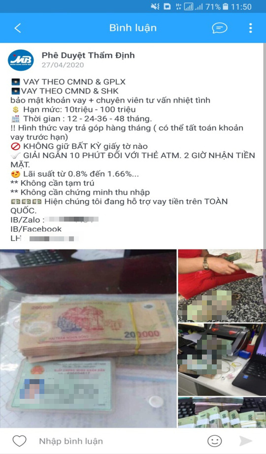 Ngân hàng cảnh báo thủ đoạn lừa đảo mới rút sạch tài khoản Ngan hang canh bao thu doan lua dao moi rut sach tai khoan