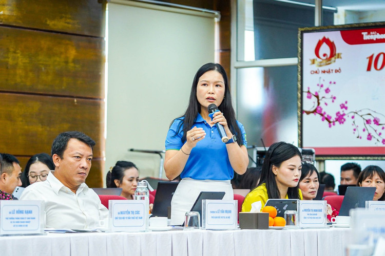 Bà Nguyễn Thị Minh Khuê, Phó Tổng giám đốc Công ty Cổ phần công nghệ Sapo Bà Nguyễn Thị Minh Khuê, Phó Tổng giám đốc Công ty Cổ phần công nghệ Sapo