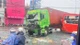 Bình Dương: Xe khách va chạm xe container, 4 người bị thương