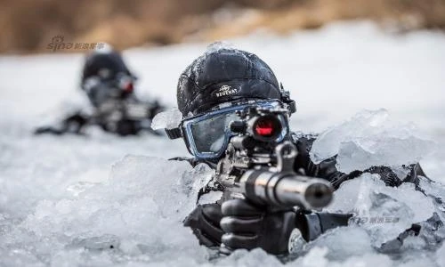 Hé lộ đạo quân chiến đấu trong tuyết lạnh của Hàn Quốc