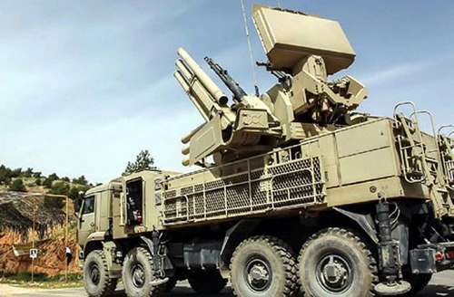 Phòng không Pantsir-S1 Syria phóng 9 phát đạn chỉ để hạ một tên lửa Israel