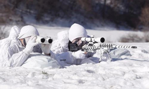 Mùa đông của lính Hàn Quốc sát biên giới Triều Tiên
