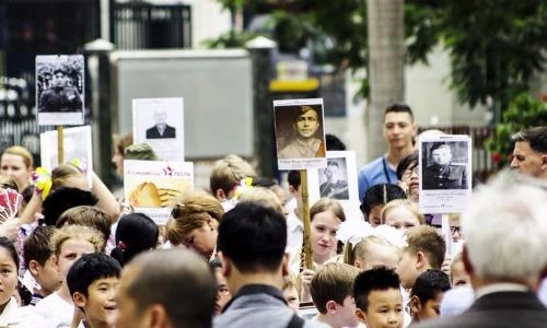 Cận cảnh lễ diễu hành "Trung đoàn Bất tử" tại Hà Nội