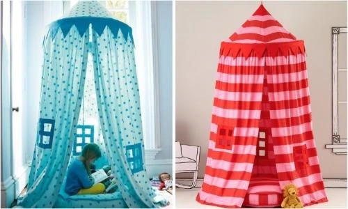 Cách làm lều trong nhà cho bé dễ ợt và siêu đẹp
