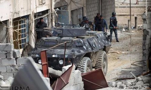 Mục kích Quân đội Iraq vất vả chiến đấu trên đường phố