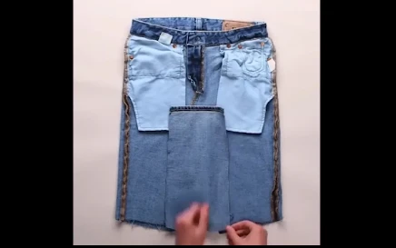 Video: Cách tận dụng váy dây, biến quần bò thành váy công sở
