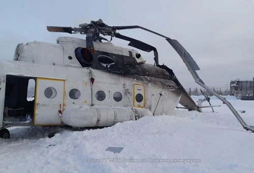 Giáng sinh dồn dập tai ương, Nga lại để rơi trực thăng Mi-8 khiến 24 người lâm nạn