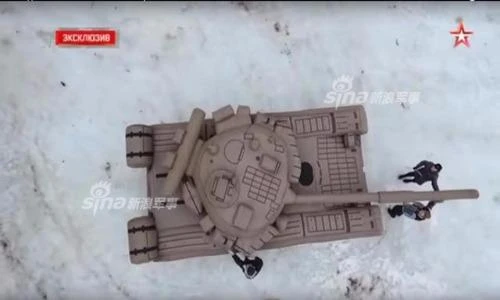 Lợi ích bất ngờ xe tăng nặng...10kg của Nga