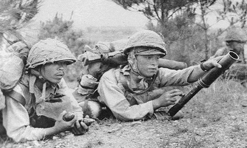 Kinh ngạc hỏa lực "khủng" của lính Nhật trong Chiến tranh Thế giới