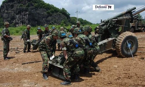 Theo dõi Quân đội Hàn Quốc dàn trận với lựu pháo 155mm