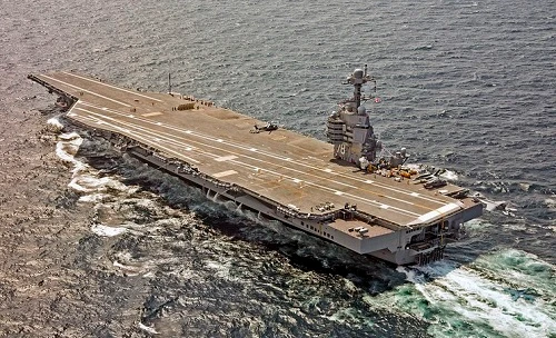 Choáng: Tàu sân bay 13 tỷ USD của Mỹ không thể tự vệ khi tham chiến