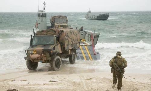 Kỳ công tập trận chiếm đảo của Quân đội Australia