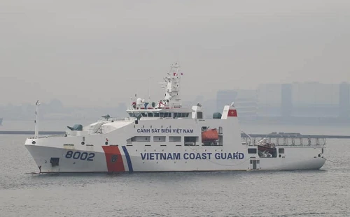Tàu cảnh sát biển tối tân nhất Việt Nam sang Nhật Bản làm gì?