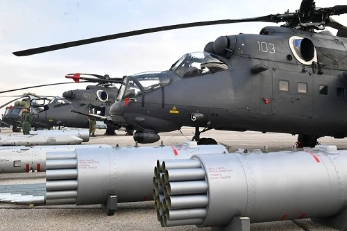 Liên tiếp nhận 4 siêu trực thăng chiến đấu Nga, quân đội Serbia "vớ bẫm"