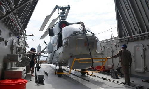 Mục kích "nội thất" trên hộ vệ hạm Quang Trung của Hải quân Việt Nam