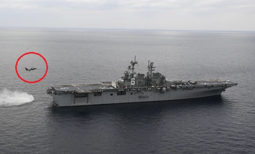 Mỹ "vuốt mặt" Trung Quốc, mang tiêm kích F-35B ra huấn luyện sát biển Hoa Đông