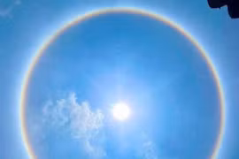 Xôn xao quầng Mặt Trời kỳ ảo, chuyên gia giải mã sao?