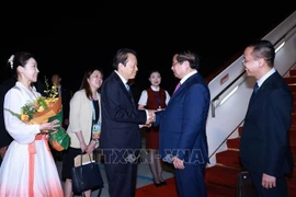 Thủ tướng Phạm Minh Chính tới Thiên Tân, dự Hội nghị thượng đỉnh SCO 2025