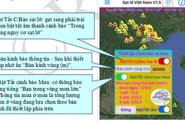 App Sạt lở Việt Nam, một tiếng chuông có thể cứu mạng người