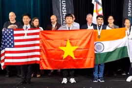 Điều đặc biệt ở Huy chương Vàng Toán quốc tế Võ Trọng Khải