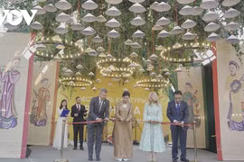 Phu nhân Ngô Phương Ly dự khai mạc Lễ hội văn hóa Việt Nam tại Moscow 