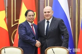 Thủ tướng Phạm Minh Chính hội đàm Thủ tướng Liên bang Nga Mikhail Mishustin