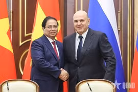 Thủ tướng Phạm Minh Chính hội đàm Thủ tướng Liên bang Nga Mikhail Mishustin