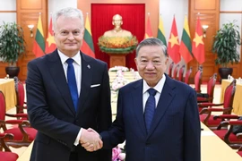 Tổng Bí thư, Chủ tịch nước, Chủ tịch Quốc hội hội đàm với Tổng thống Litva