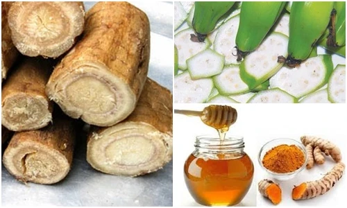 Chữa đau dạ dày cực nghiệm với chuối hột, mật ong