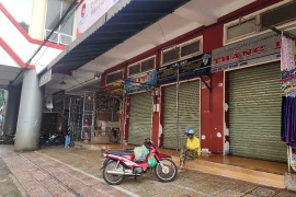 Hàng chục ki ốt tại Chợ trung tâm TP Buôn Ma Thuột bất ngờ đóng cửa 