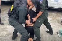 Bắt giữ 3 nghi phạm cố ý gây thương tích đang ngồi xe khách bỏ trốn