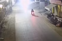 Phóng xe 'thông' chốt, hai học sinh ở Cao Bằng bị xử phạt 17 triệu